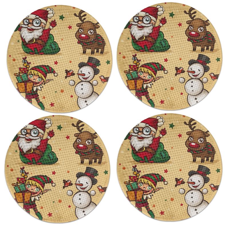 Casa si Gradina - Textile si covoare - Textile bucatarie - Servete si naproane - Suport farfurie Hermia, 20% bumbac și 80% poliester, multicolor, 568GRC1139 - Infinity.ro