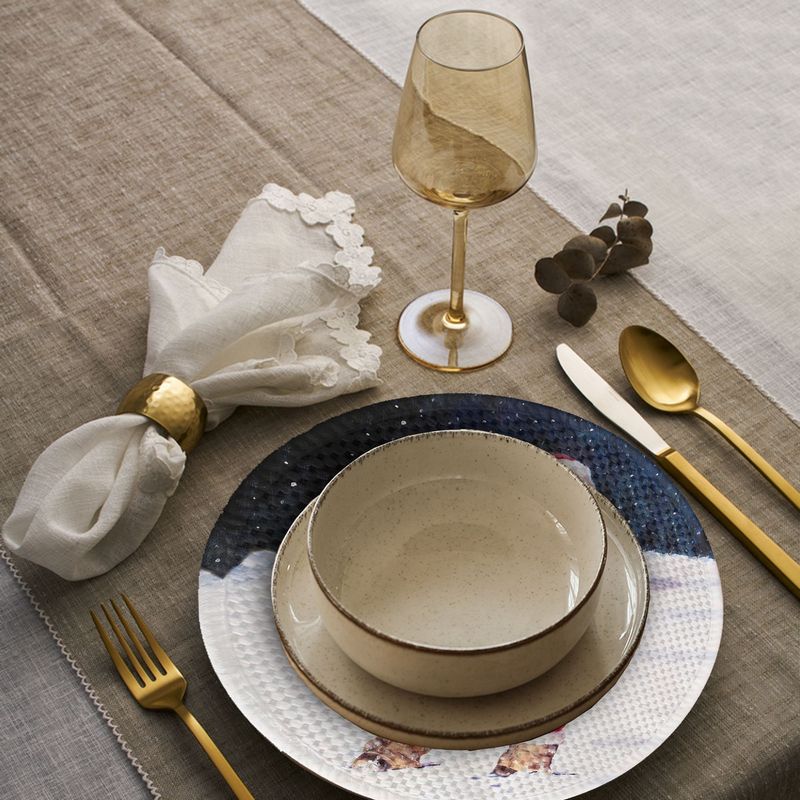 Casa si Gradina - Textile si covoare - Textile bucatarie - Servete si naproane - Suport farfurie Hermia, 20% bumbac și 80% poliester, multicolor, 568GRC1133 - Infinity.ro