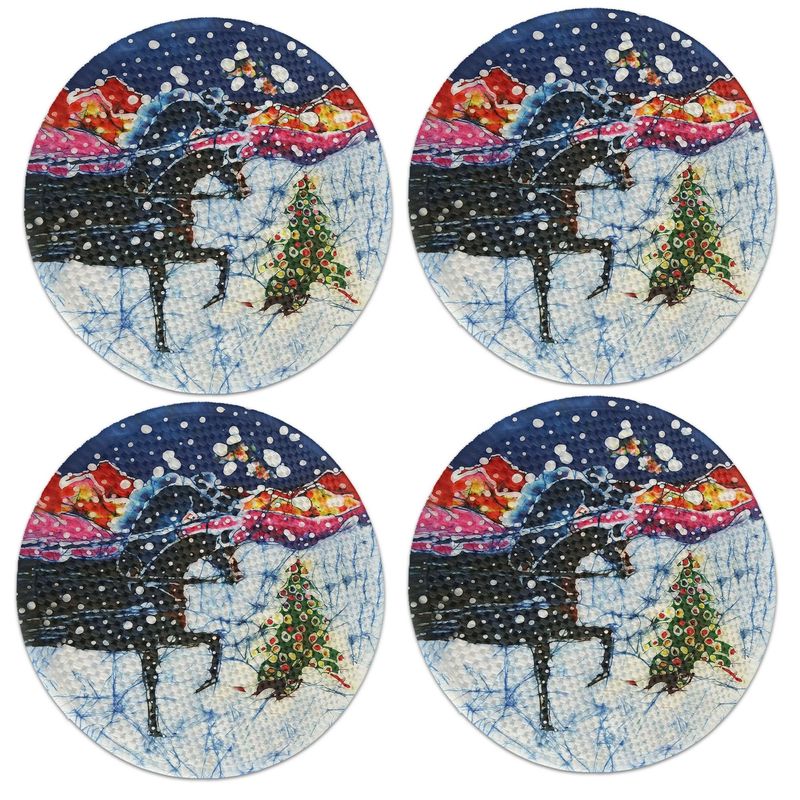 Casa si Gradina - Textile si covoare - Textile bucatarie - Servete si naproane - Suport farfurie Hermia, 20% bumbac și 80% poliester, multicolor, 568GRC1131 - Infinity.ro