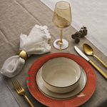 Casa si Gradina - Textile si covoare - Textile bucatarie - Servete si naproane - Suport farfurie Hermia, 20% bumbac și 80% poliester, multicolor, 568GRC1124 - Infinity.ro