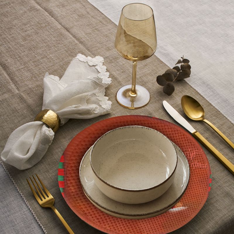 Casa si Gradina - Textile si covoare - Textile bucatarie - Servete si naproane - Suport farfurie Hermia, 20% bumbac și 80% poliester, multicolor, 568GRC1124 - Infinity.ro