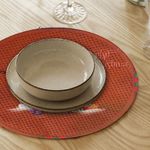 Casa si Gradina - Textile si covoare - Textile bucatarie - Servete si naproane - Suport farfurie Hermia, 20% bumbac și 80% poliester, multicolor, 568GRC1124 - Infinity.ro