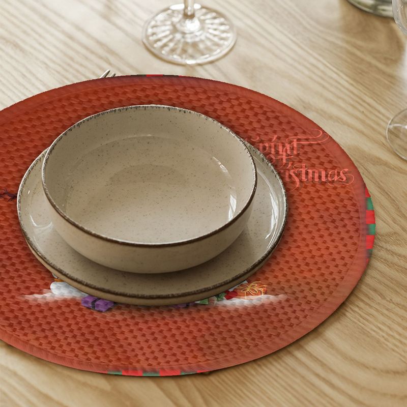 Casa si Gradina - Textile si covoare - Textile bucatarie - Servete si naproane - Suport farfurie Hermia, 20% bumbac și 80% poliester, multicolor, 568GRC1124 - Infinity.ro
