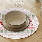 Casa si Gradina - Textile si covoare - Textile bucatarie - Servete si naproane - Suport farfurie Hermia, 20% bumbac și 80% poliester, multicolor, 568GRC1119 - Infinity.ro