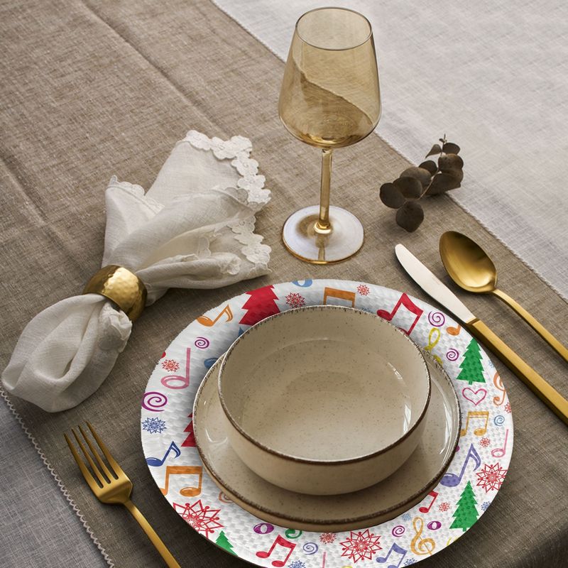 Casa si Gradina - Textile si covoare - Textile bucatarie - Servete si naproane - Suport farfurie Hermia, 20% bumbac și 80% poliester, multicolor, 568GRC1122 - Infinity.ro