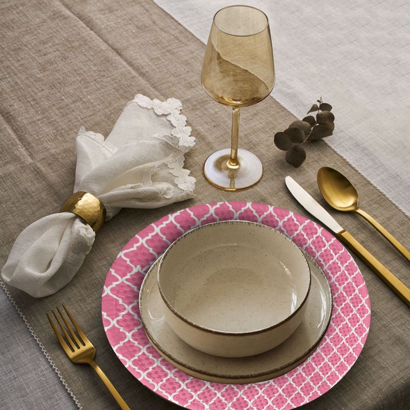 Casa si Gradina - Textile si covoare - Textile bucatarie - Servete si naproane - Suport farfurie Hermia, 20% bumbac și 80% poliester, multicolor, 568GRC1115 - Infinity.ro