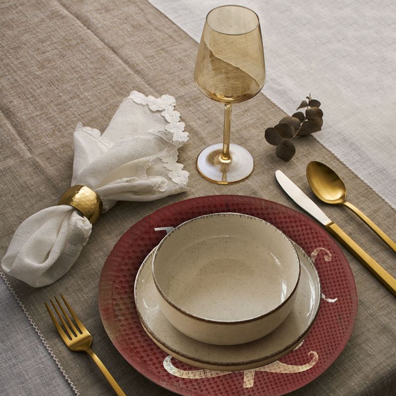 Casa si Gradina - Textile si covoare - Textile bucatarie - Servete si naproane - Suport farfurie Hermia, 20% bumbac și 80% poliester, multicolor, 568GRC1108 - Infinity.ro