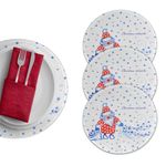 Casa si Gradina - Textile si covoare - Textile bucatarie - Servete si naproane - Suport farfurie Hermia, 20% bumbac și 80% poliester, multicolor, 568GRC1114 - Infinity.ro