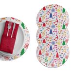 Casa si Gradina - Textile si covoare - Textile bucatarie - Servete si naproane - Suport farfurie Hermia, 20% bumbac și 80% poliester, multicolor, 568GRC1122 - Infinity.ro