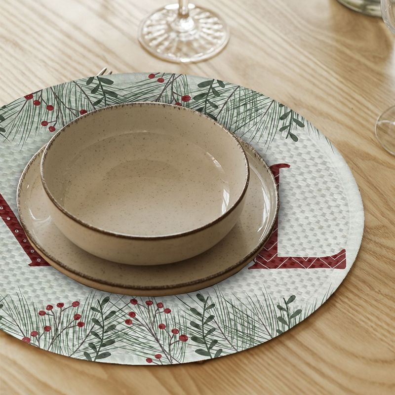Casa si Gradina - Textile si covoare - Textile bucatarie - Servete si naproane - Suport farfurie Hermia, 20% bumbac și 80% poliester, multicolor, 568GRC1104 - Infinity.ro