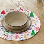 Casa si Gradina - Textile si covoare - Textile bucatarie - Servete si naproane - Suport farfurie Hermia, 20% bumbac și 80% poliester, multicolor, 568GRC1122 - Infinity.ro