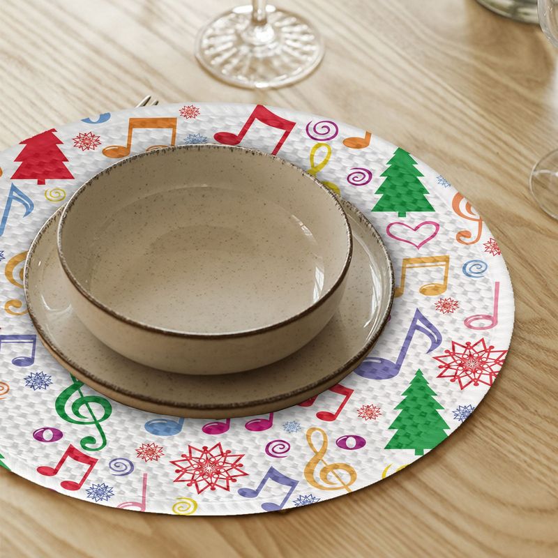 Casa si Gradina - Textile si covoare - Textile bucatarie - Servete si naproane - Suport farfurie Hermia, 20% bumbac și 80% poliester, multicolor, 568GRC1122 - Infinity.ro