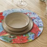 Casa si Gradina - Textile si covoare - Textile bucatarie - Servete si naproane - Suport farfurie Hermia, 20% bumbac și 80% poliester, multicolor, 568GRC1127 - Infinity.ro