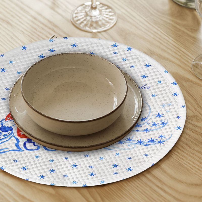 Casa si Gradina - Textile si covoare - Textile bucatarie - Servete si naproane - Suport farfurie Hermia, 20% bumbac și 80% poliester, multicolor, 568GRC1114 - Infinity.ro