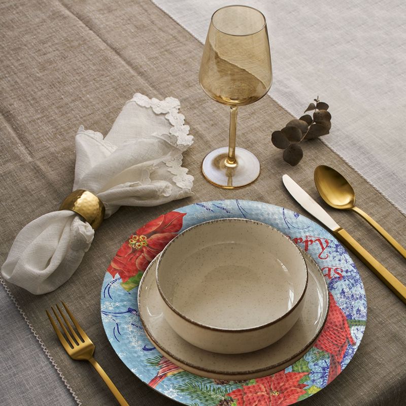 Casa si Gradina - Textile si covoare - Textile bucatarie - Servete si naproane - Suport farfurie Hermia, 20% bumbac și 80% poliester, multicolor, 568GRC1127 - Infinity.ro