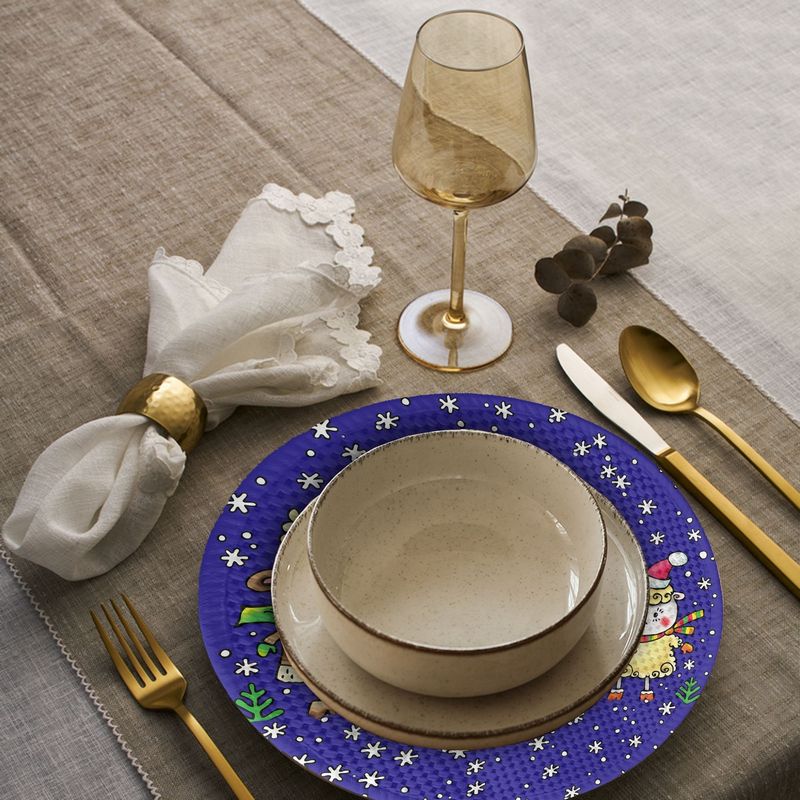 Casa si Gradina - Textile si covoare - Textile bucatarie - Servete si naproane - Suport farfurie Hermia, 20% bumbac și 80% poliester, multicolor, 568GRC1116 - Infinity.ro