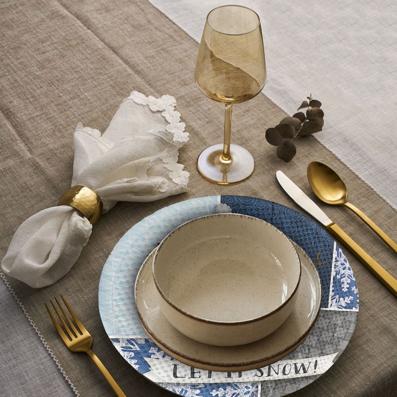 Casa si Gradina - Textile si covoare - Textile bucatarie - Servete si naproane - Suport farfurie Hermia, 20% bumbac și 80% poliester, multicolor, 568GRC1103 - Infinity.ro