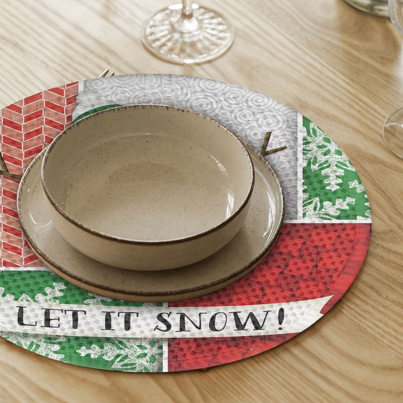 Casa si Gradina - Textile si covoare - Textile bucatarie - Servete si naproane - Suport farfurie Hermia, 20% bumbac și 80% poliester, multicolor, 568GRC1110 - Infinity.ro