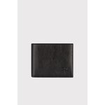 Fashion, accesorii si bijuterii - Barbati - Accesorii barbati - Portofele barbati - Portofel bărbați Lucky Bees, 100% piele naturală, 2 x 11 x 8.5 cm, negru, 456ZYM1831 - Infinity.ro