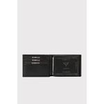 Fashion, accesorii si bijuterii - Barbati - Accesorii barbati - Portofele barbati - Portofel bărbați Lucky Bees, 100% piele naturală, 2 x 11 x 8.5 cm, negru, 456ZYM1831 - Infinity.ro