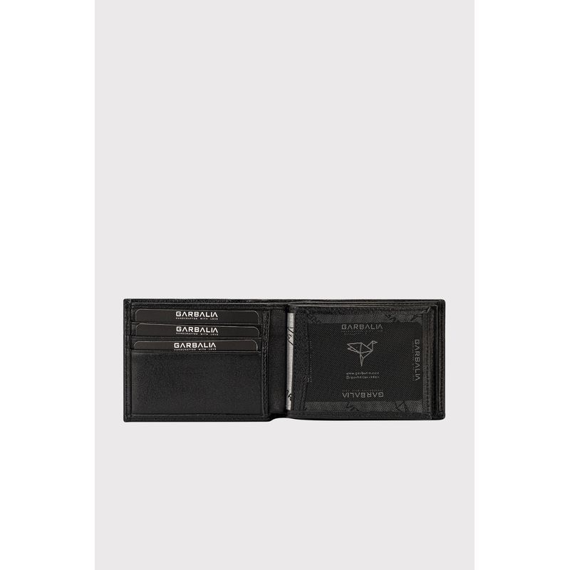 Fashion, accesorii si bijuterii - Barbati - Accesorii barbati - Portofele barbati - Portofel bărbați Lucky Bees, 100% piele naturală, 2 x 11 x 8.5 cm, negru, 456ZYM1831 - Infinity.ro
