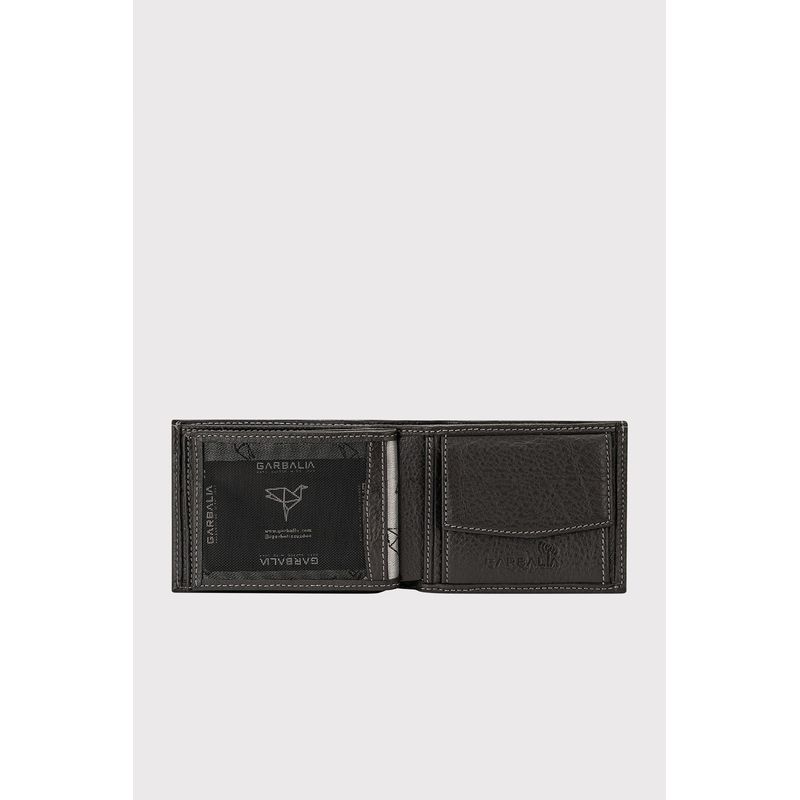 Fashion, accesorii si bijuterii - Barbati - Accesorii barbati - Portofele barbati - Portofel bărbați Lucky Bees, 100% piele naturală, 2 x 11 x 8.5 cm, antracit, 456ZYM1827 - Infinity.ro