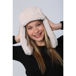 Fashion, accesorii si bijuterii - Femei - Accesorii femei - Caciuli si palarii femei - Bonetă femei Jumeon, 100% poliester, bej, 781ABG1266 - Infinity.ro