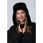 Fashion, accesorii si bijuterii - Femei - Accesorii femei - Caciuli si palarii femei - Bonetă femei Jumeon, 100% poliester, negru, 781ABG1188 - Infinity.ro