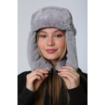 Fashion, accesorii si bijuterii - Femei - Accesorii femei - Caciuli si palarii femei - Bonetă femei Jumeon, 100% poliester, gri, 781ABG1269 - Infinity.ro