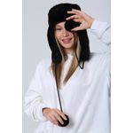 Fashion, accesorii si bijuterii - Femei - Accesorii femei - Caciuli si palarii femei - Bonetă femei Jumeon, 100% poliester, negru, 781ABG1188 - Infinity.ro