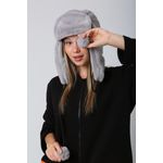 Fashion, accesorii si bijuterii - Femei - Accesorii femei - Caciuli si palarii femei - Bonetă femei Jumeon, 100% poliester, gri, 781ABG1184 - Infinity.ro