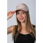 Fashion, accesorii si bijuterii - Femei - Accesorii femei - Caciuli si palarii femei - Pălărie femei Jumeon, 60% bumbac și 40% poliester, 56 x 62 cm, bej, 781ABG1543 - Infinity.ro