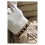 Fashion, accesorii si bijuterii - Femei - Accesorii femei - Curele femei - Curea Heliophilia, leopard, 600KNS2118 - Infinity.ro
