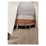 Fashion, accesorii si bijuterii - Femei - Accesorii femei - Curele femei - Curea Heliophilia, auriu, 600KNS2126 - Infinity.ro