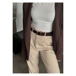 Fashion, accesorii si bijuterii - Femei - Accesorii femei - Curele femei - Curea Heliophilia, maro și auriu, 600KNS2107 - Infinity.ro