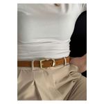Fashion, accesorii si bijuterii - Femei - Accesorii femei - Curele femei - Curea Heliophilia, maro, 600KNS2115 - Infinity.ro
