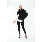 Fashion, accesorii si bijuterii - Femei - Accesorii femei - Esarfe si fulare femei - Șal Jumeon, 100% acrilic, 70 x 180 cm, negru, 781ABG1202 - Infinity.ro