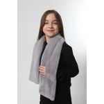 Fashion, accesorii si bijuterii - Femei - Accesorii femei - Esarfe si fulare femei - Eșarfă Jumeon, 100% poliester, 15 x 106 cm, antracit, 781ABG1139 - Infinity.ro