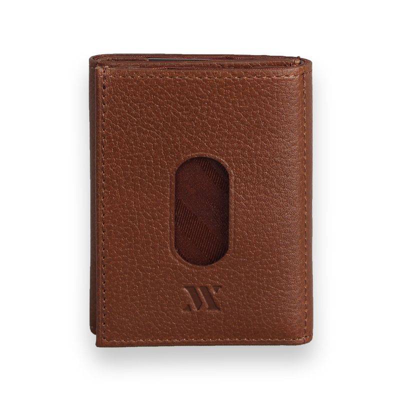 Fashion, accesorii si bijuterii - Femei - Accesorii femei - Portofele femei - Portofel Lucky Bees, 100% piele naturală, 7.5 x 9.5 x 2.5 cm, tan, 853MYV4697 - Infinity.ro