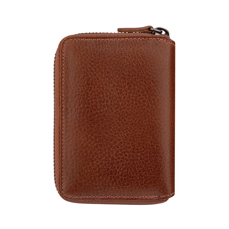Fashion, accesorii si bijuterii - Femei - Accesorii femei - Portofele femei - Portofel unisex Lucky Bees, 100% piele naturală, 2 x 11.5 x 8 cm, tan, 456ZYM1177 - Infinity.ro