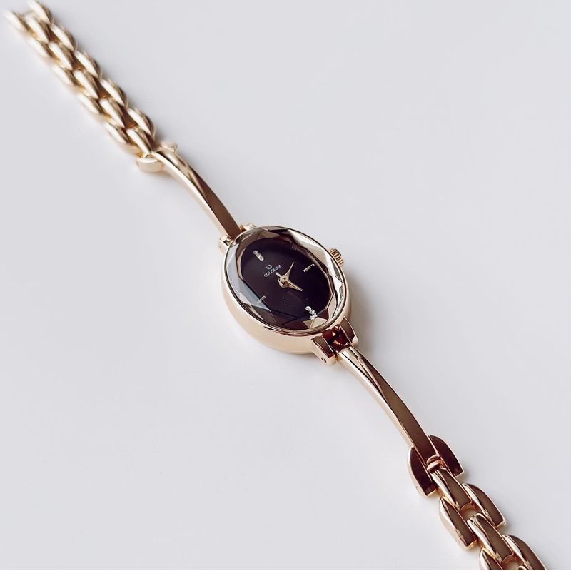 Fashion, accesorii si bijuterii - Femei - Bijuterii femei - Ceasuri femei - Ceas femei Heliophilia, oțel, auriu și negru, 333ORN1104 - Infinity.ro