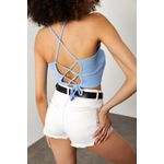 Fashion, accesorii si bijuterii - Femei - Imbracaminte femei - Camasi si bluze femei - Bluză femei Jumeon, 65% bumbac și 35% poliester, deschis albastru, 215XHN1358 - Infinity.ro