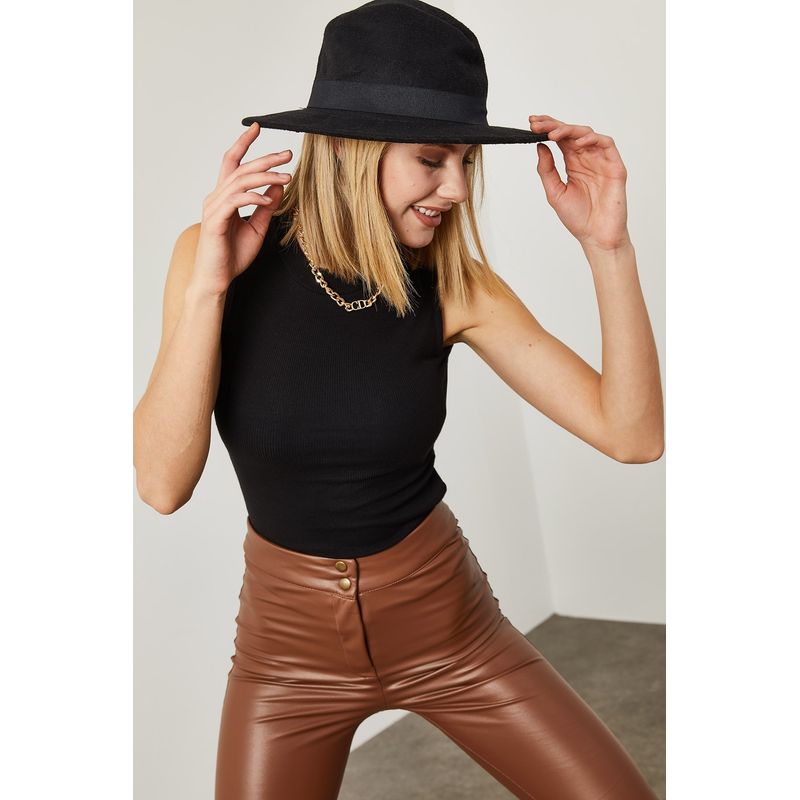 Fashion, accesorii si bijuterii - Femei - Imbracaminte femei - Camasi si bluze femei - Bluză femei Jumeon, 70% bumbac și 30% poliester, negru, 215XHN1151 - S - Infinity.ro