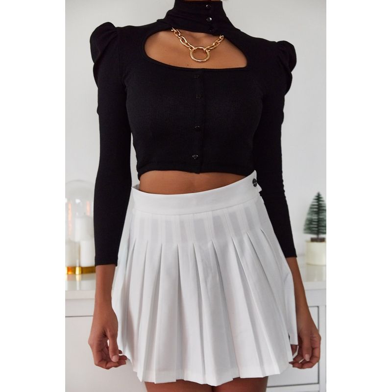 Fashion, accesorii si bijuterii - Femei - Imbracaminte femei - Camasi si bluze femei - Bluză femei Jumeon, 70% bumbac și 30% poliester, negru, 215XHN1266 - Infinity.ro