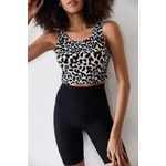 Fashion, accesorii si bijuterii - Femei - Lenjerie si pijamale femei - Lenjerie intima femei - Maiou femei Jumeon, 70% bumbac și 30% poliester, leopard, 215XHN1225 - L - Infinity.ro