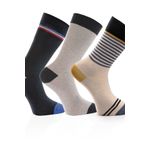 Fashion, accesorii si bijuterii - Femei - Lenjerie si pijamale femei - Sosete si ciorapi femei - Set șosete (3 bucăți) Jumeon, 80% bumbac, multicolor, 190MRE1535 - Infinity.ro