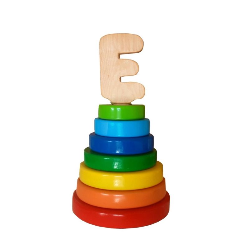 Jucarii, Copii si Bebe - Jucarii si jocuri - Jucarii & jocuri educative - Jocuri si jucarii educative - Curcubeu copil Hanah Home, lemn de pin, 12.5 x 15 x 12.5 cm, multicolor, 109TRS1138 - Infinity.ro