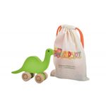 Jucarii, Copii si Bebe - Jucarii si jocuri - Jucarii & jocuri educative - Jocuri si jucarii educative - Dinozaur verde Hanah Home, lemn de pin, 15 x 5 x 13 cm, 109TRS1134 - Infinity.ro