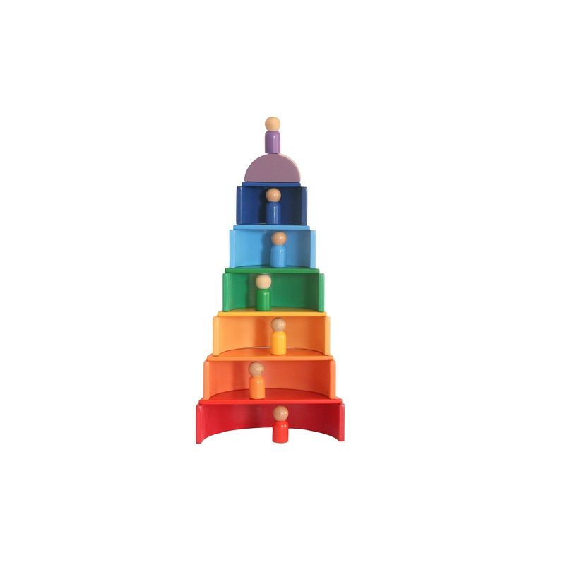 Jucarii, Copii si Bebe - Jucarii si jocuri - Jucarii & jocuri educative - Jocuri si jucarii educative - Set Waldorf Hanah Home, lemn de tei, multicolor, 109TRS1118 - Infinity.ro