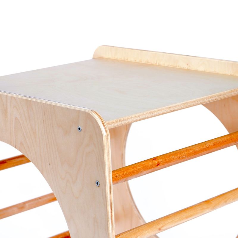 Jucarii, Copii si Bebe - Jucarii si jocuri - Jucarii de exterior - Spatii de joaca si accesorii - Set Pikler Hanah Home, placaj, stejar, 160RSW1129 - Infinity.ro